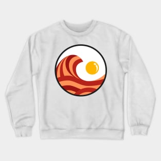 The Great Wave of Breakfast Crewneck Sweatshirt